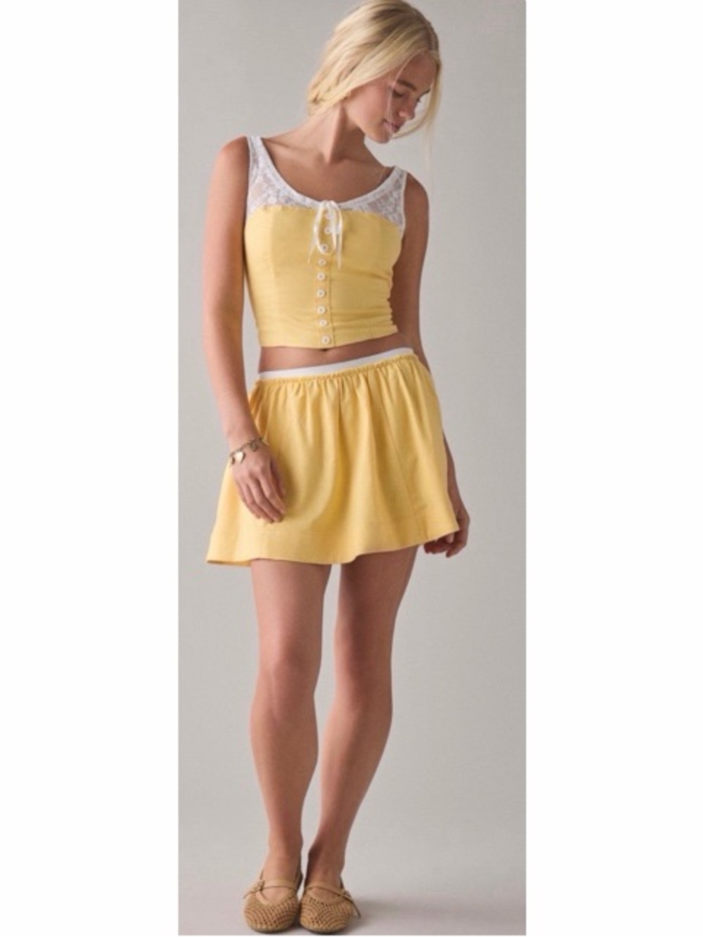 Kimchi Blue Yellow Set - Size Medium